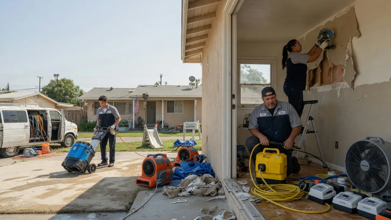 Water Damage Restoration in Oregon House, CA near me